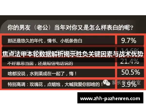 焦点法甲本轮数据解析揭示胜负关键因素与战术优势